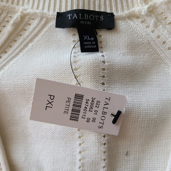 π50% OFFππ€π NWTβΌοΈ Talbots brand Raglan Girlfriend Cardigan - Picture 8 of 8